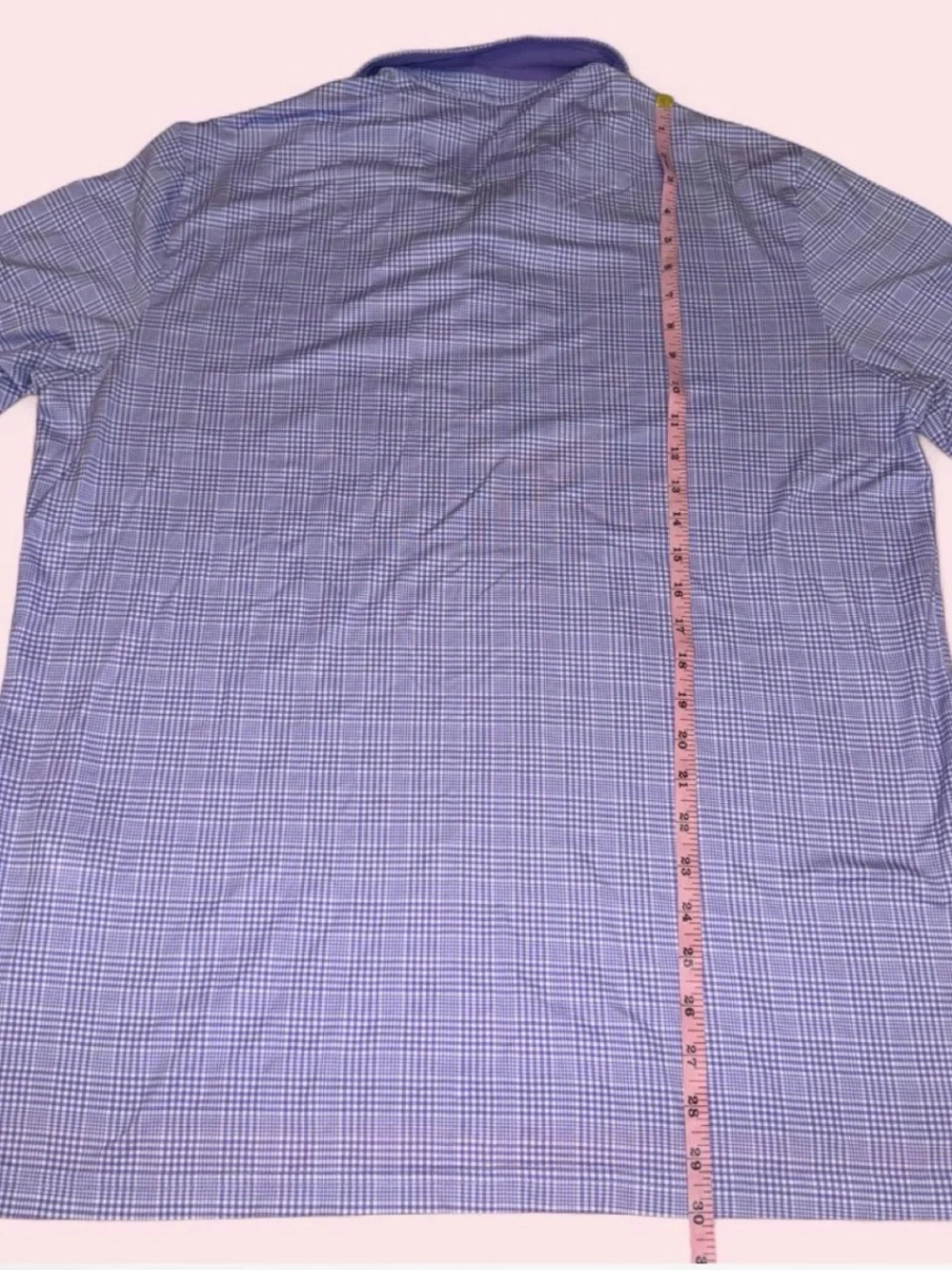 Polo Golf Ralph Lauren lavender/purple gingham polo